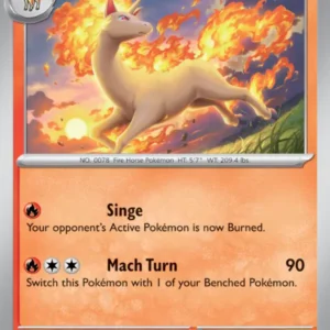 Rapidash (#078) — MEW 078