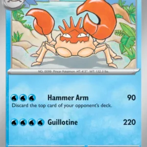 Kingler (#099) — MEW 099