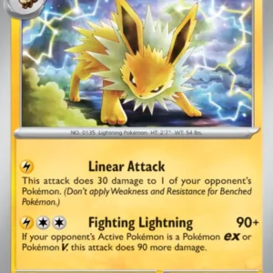 Jolteon (#135) — MEW 135