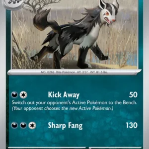 Mightyena (#106) — TEF 106