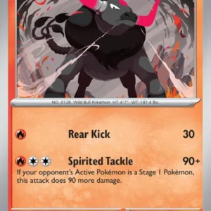 Paldean Tauros (#018) — SSP 018