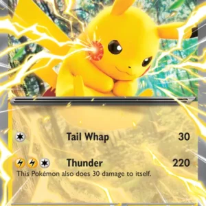 Pikachu ex (#028) — PRE 028