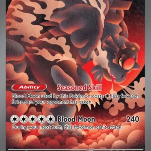 Bloodmoon Ursaluna ex (#168) — PRE 168