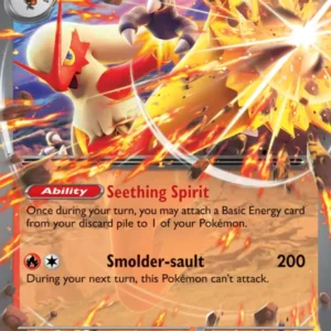 Blaziken ex (#024) — JTG 024