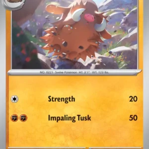 Piloswine (#078) — JTG 078