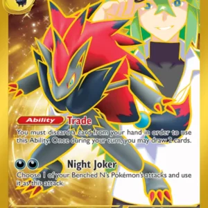 N's Zoroark ex (#189) — JTG 189