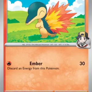 Ethan's Cyndaquil (#032) — DRI 032