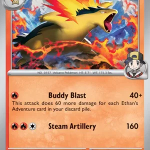 Ethan's Typhlosion (#034) — DRI 034