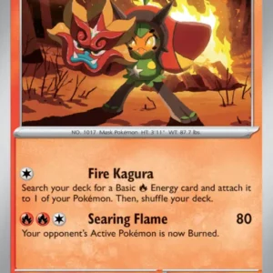 Hearthflame Mask Ogerpon (#044) — DRI 044