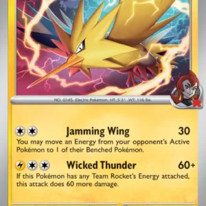 Team Rocket's Zapdos (#070) — DRI 070