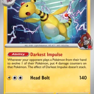 Team Rocket's Ampharos (#074) — DRI 074