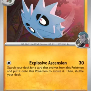 Team Rocket's Pupitar (#095) — DRI 095