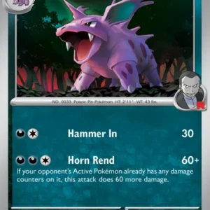 Team Rocket's Nidorino (#118) — DRI 118
