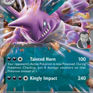 Team Rocket's Nidoking ex (#119) — DRI 119