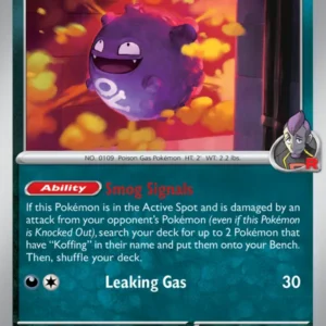Team Rocket's Koffing (#125) — DRI 125