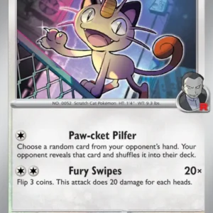 Team Rocket's Meowth (#149) — DRI 149