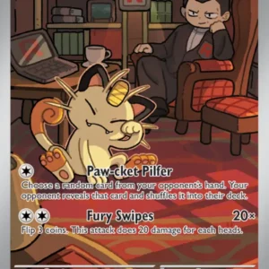 Team Rocket's Meowth (#203) — DRI 203