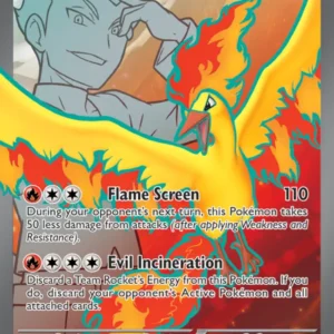 Team Rocket's Moltres ex (#208) — DRI 208