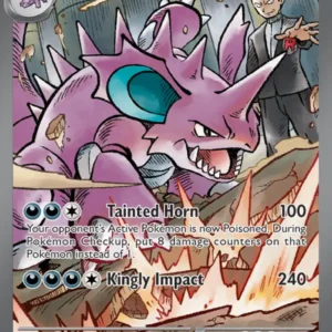 Team Rocket's Nidoking ex (#233) — DRI 233