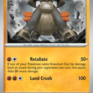 Terrakion (#054) — WHT 054