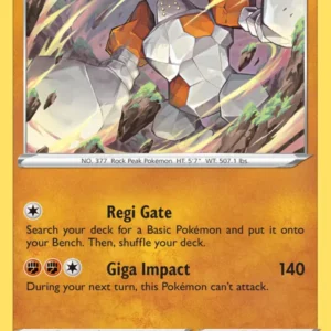 Regirock (#075) — ASR 075
