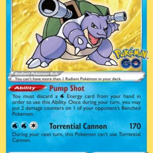 Radiant Blastoise (#018) — PGO 018