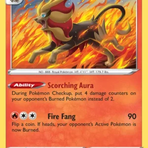 Pyroar (#029) — LOR 029