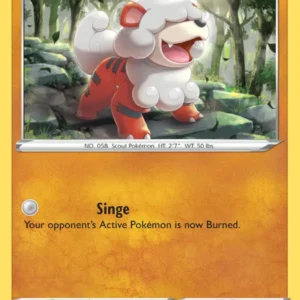 Hisuian Growlithe (#083) — LOR 083