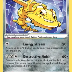 Radiant Steelix (#124) — LOR 124