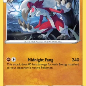 Lycanroc (#074) — CRZ 074