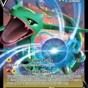 Rayquaza V (#100) — CRZ 100