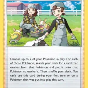 Pokémon Breeder's Nurturing (#166) — DAA 166