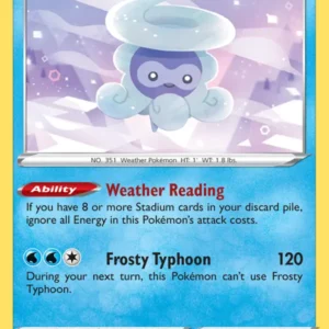 Castform Snowy Form (#34) — CRE 034