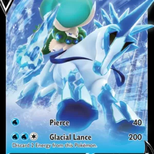 Ice Rider Calyrex V (#45) — CRE 045