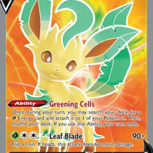Leafeon V (#166) — EVS 166