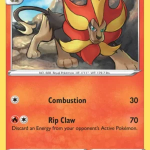 Pyroar (#23) — EVS 023