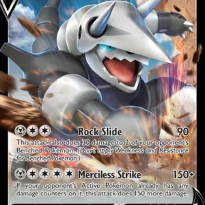 Aggron V (#096) — BRS 096