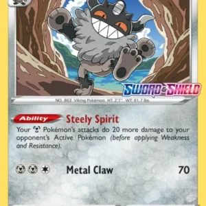 Galarian Perrserker (#SWSH008) — SWSHP SWSH008