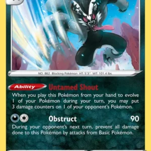 Galarian Obstagoon (#SWSH059) — SWSHP SWSH059