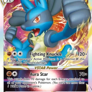Lucario VSTAR (#SWSH214) — SWSHP SWSH214