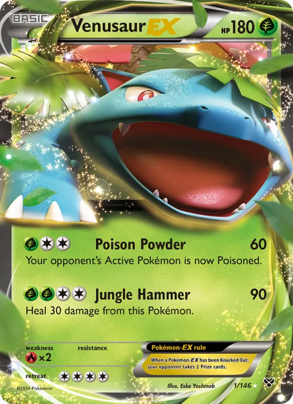 Venusaur EX (#1) — XY 001