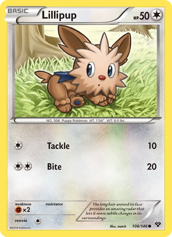 Lillipup (#108) — XY 108