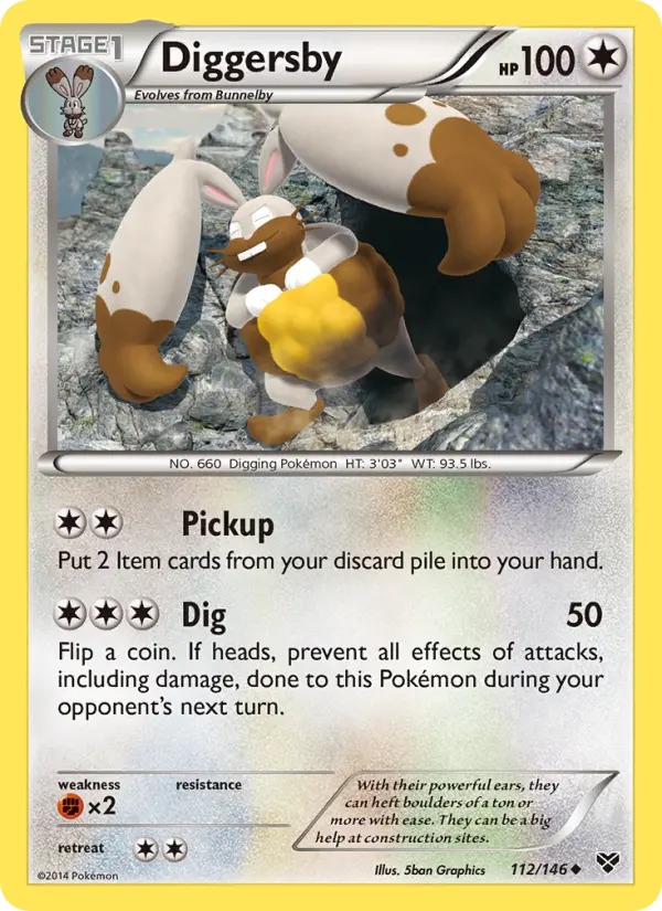 Diggersby (#112) — XY 112