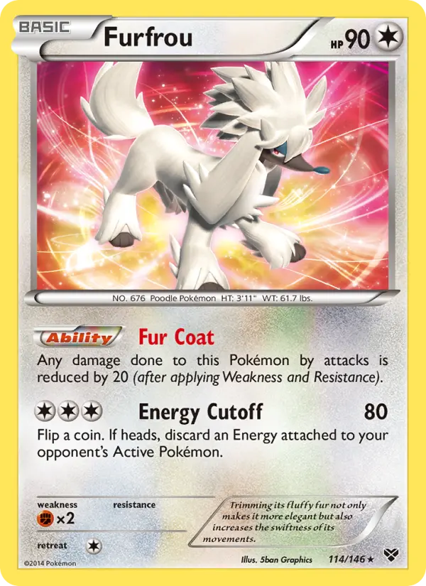Furfrou (#114) — XY 114