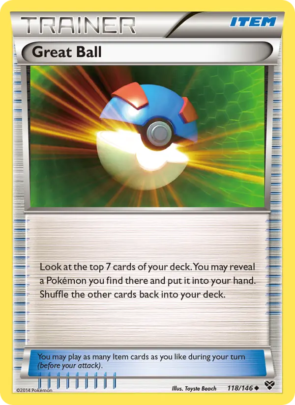 Great Ball (#118) — XY 118