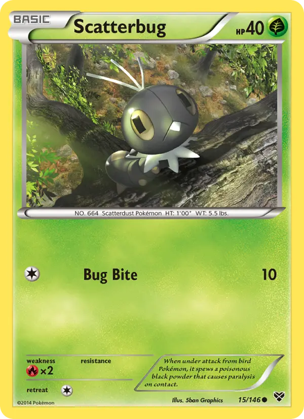Scatterbug (#15) — XY 015
