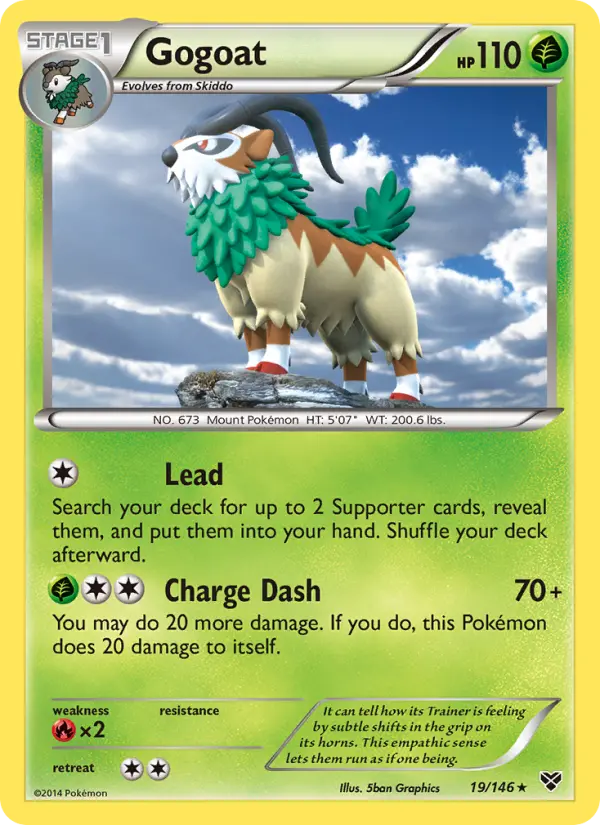 Gogoat (#19) — XY 019