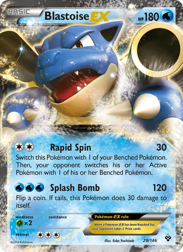 Blastoise EX (#29) — XY 029