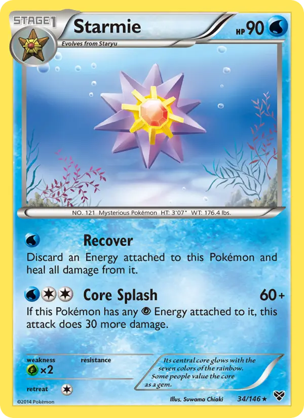 Starmie (#34) — XY 034
