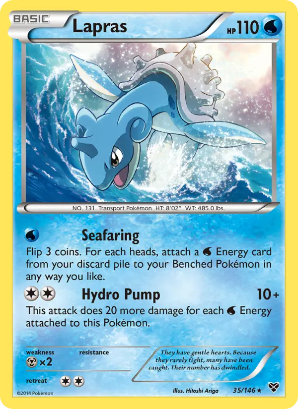 Lapras (#35) — XY 035